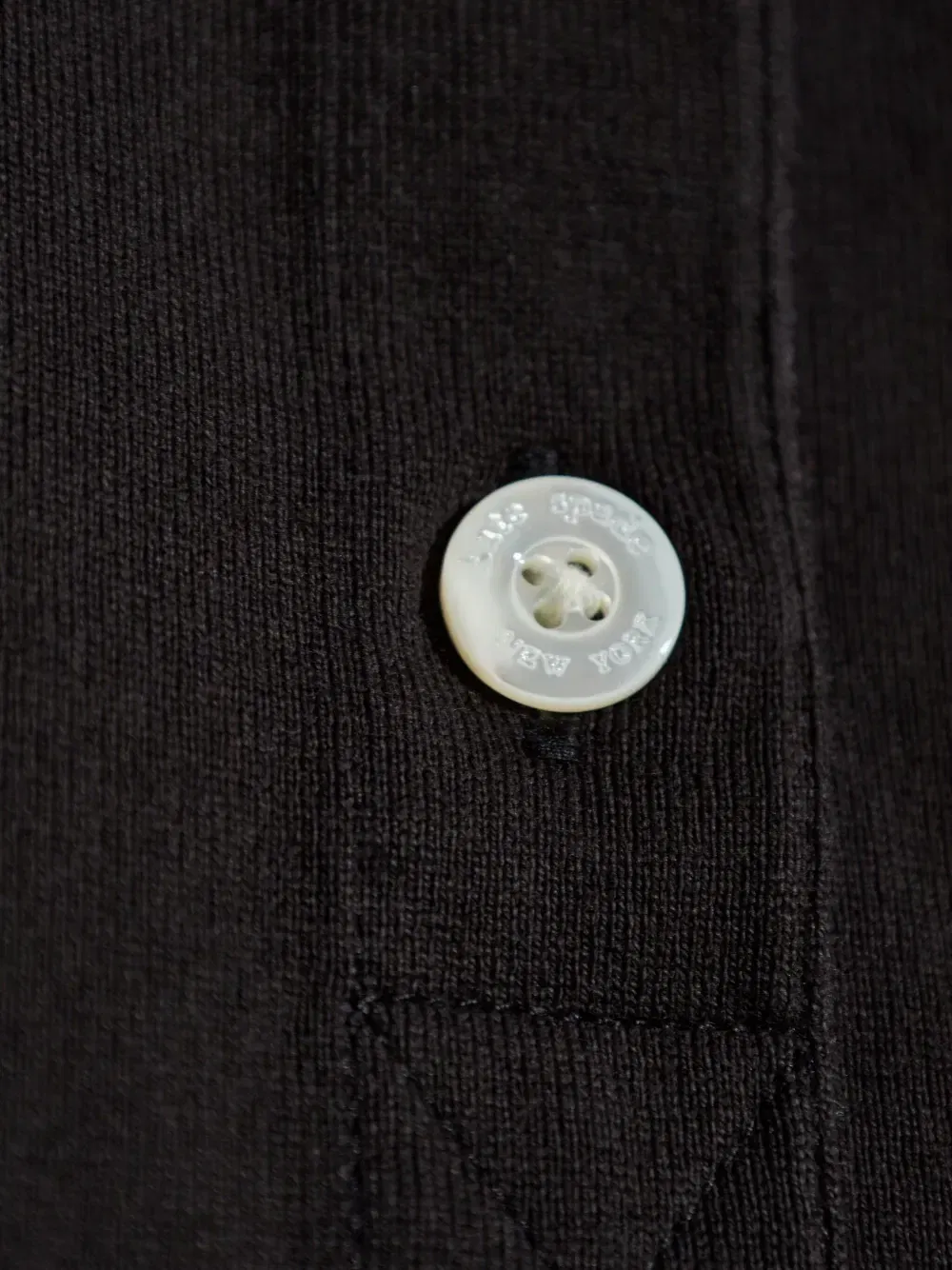 long-sleeve button rugby polo shirt