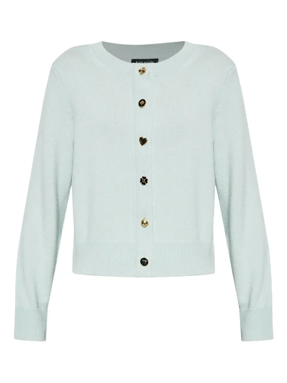 buttoned wool cardigan