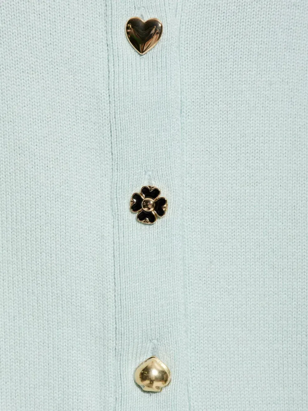 buttoned wool cardigan