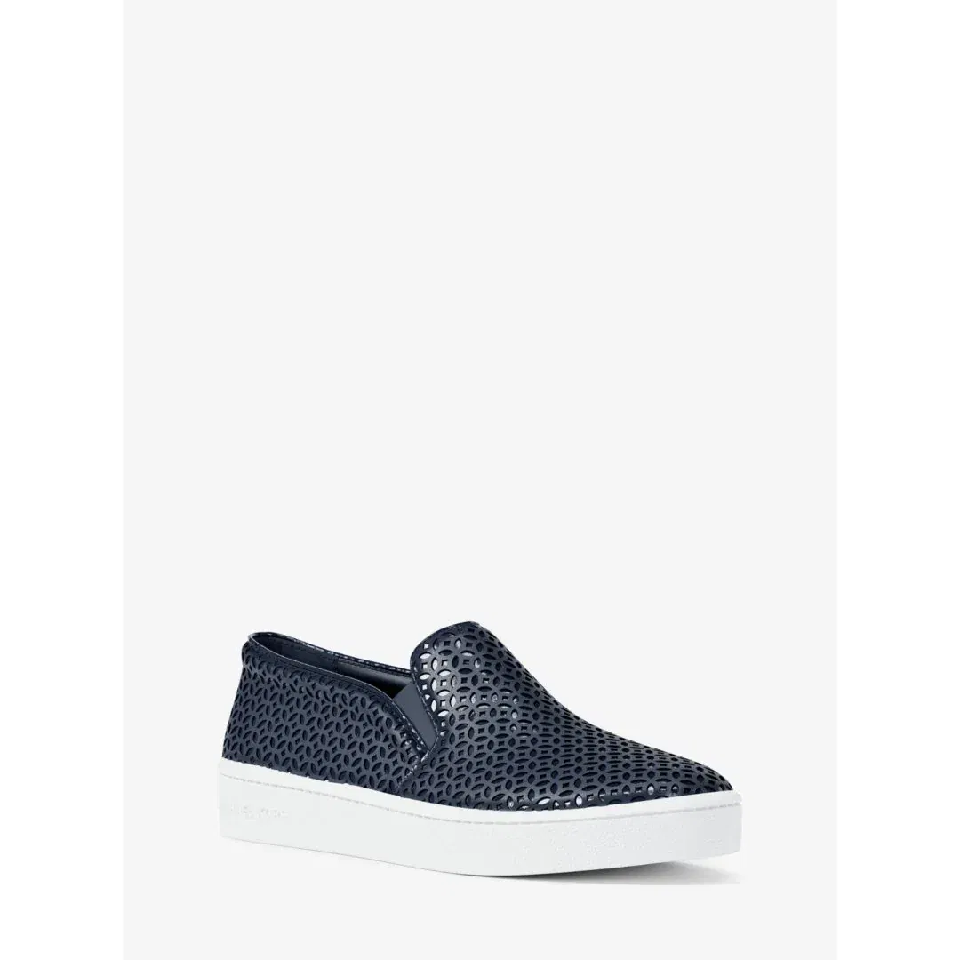 Michael Kors Keaton Perforated Slip On Sneaker
