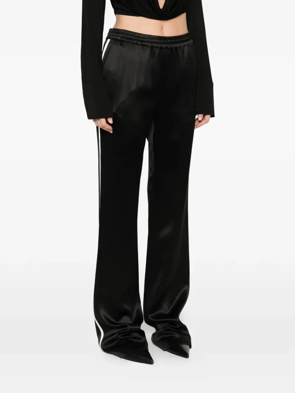 stripe-detail track pants