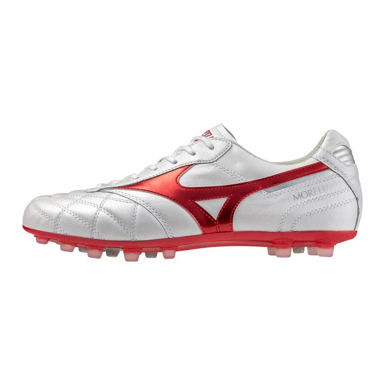 Mizuno Morelia Ii Kl Made In Japan Ag Artificial Grass Soccer Cleat White Red
