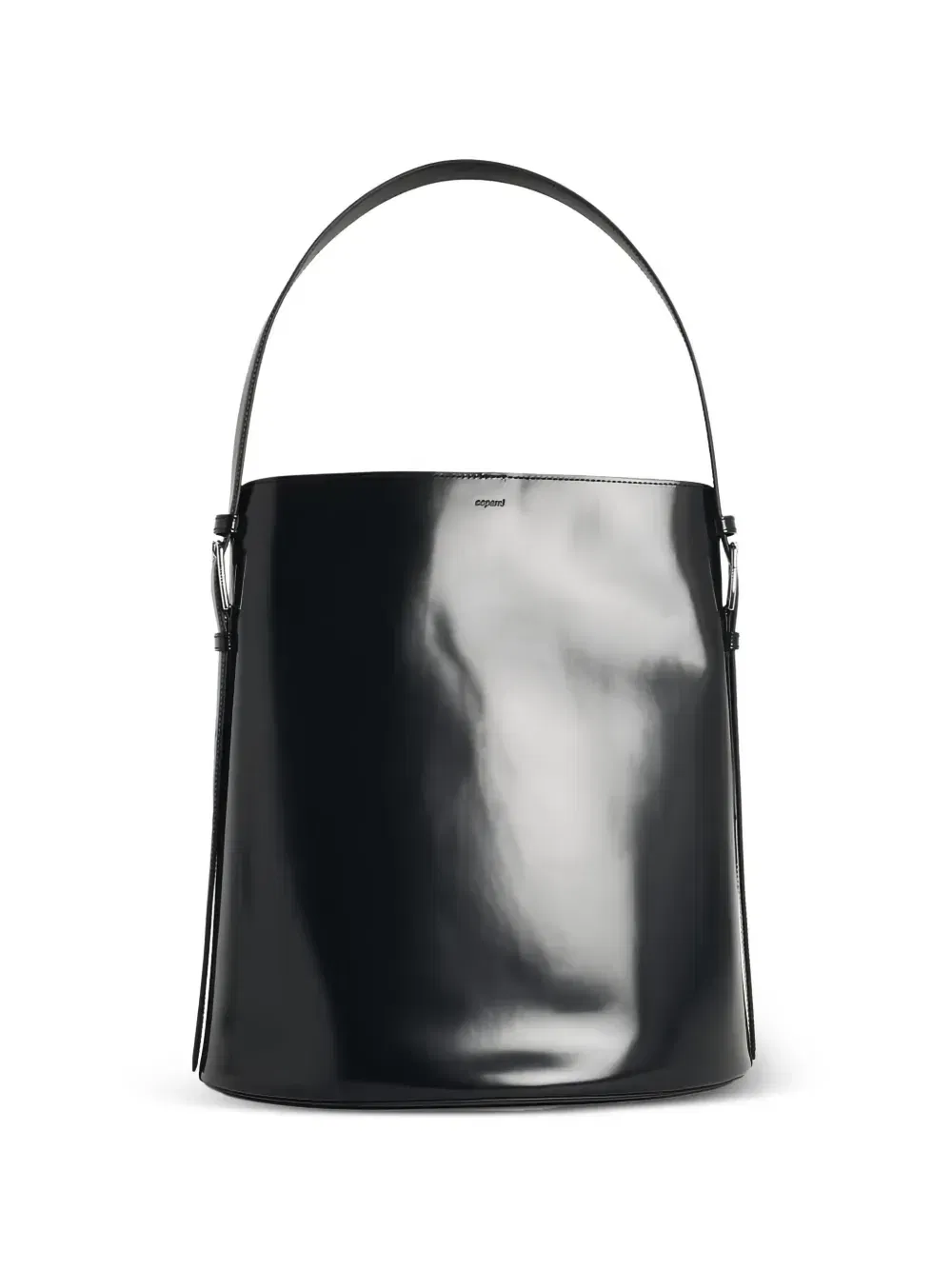 leather bucket bag