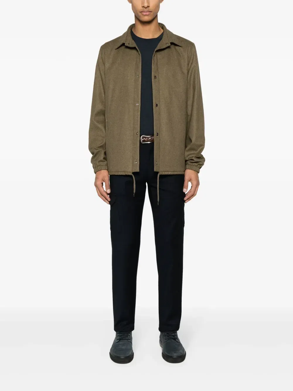 Wool Cargo Trousers