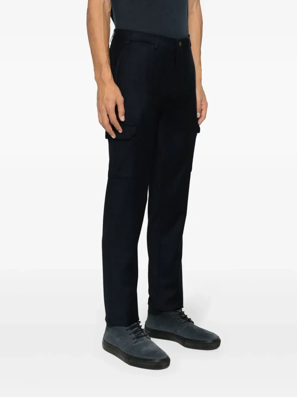Wool Cargo Trousers