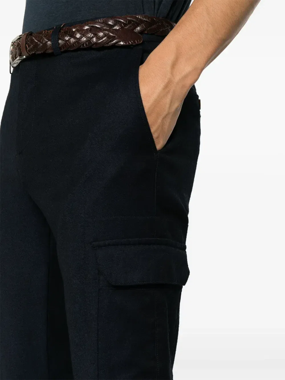 Wool Cargo Trousers