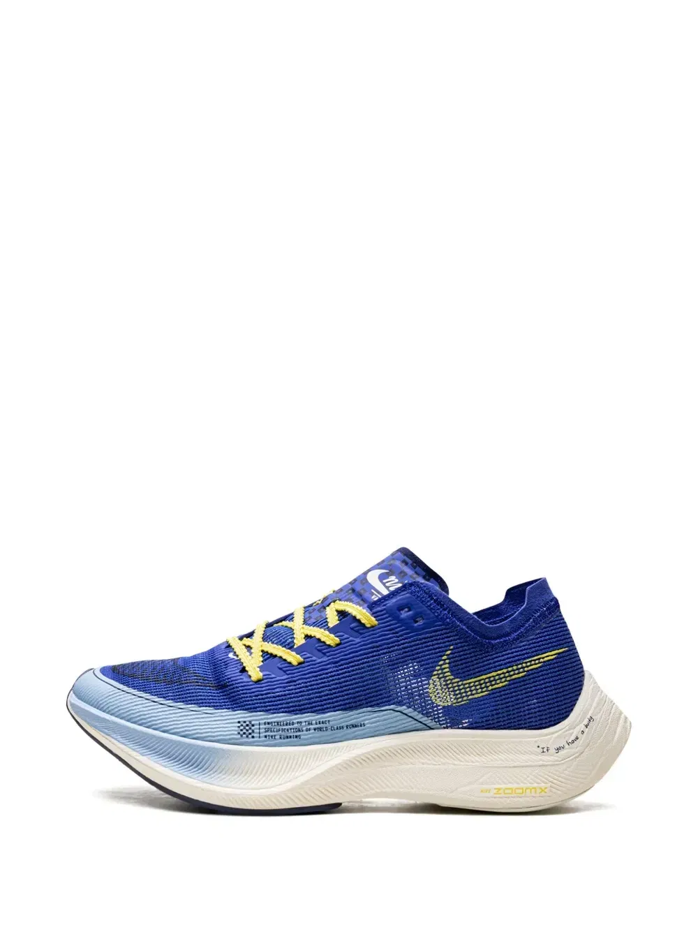 ZoomX Vaporfly Next% 2 "Hyper Royal Yellow Strike" sneakers