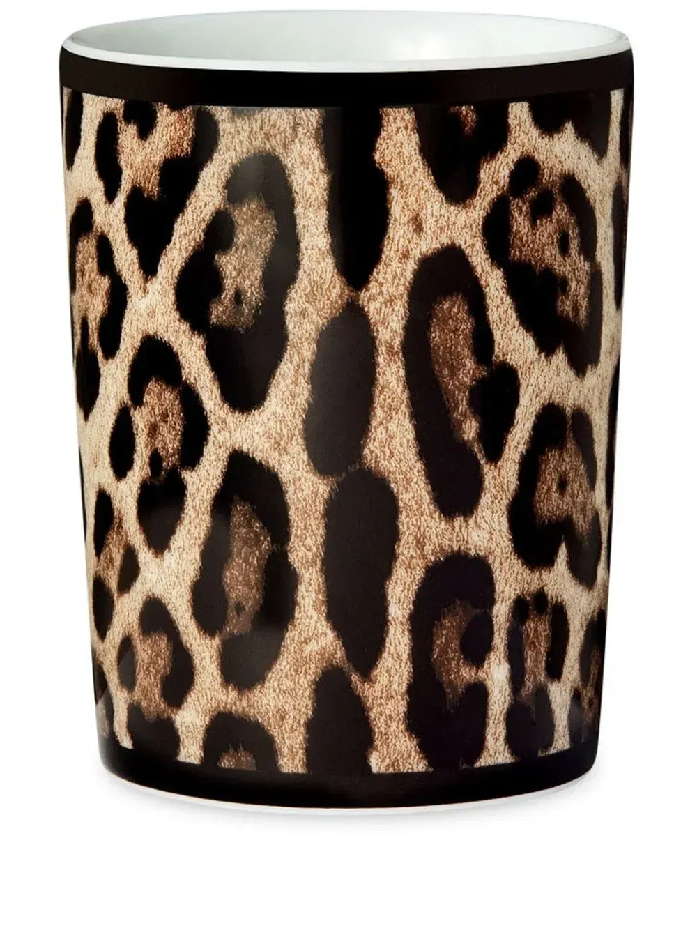 leopard-print porcelain cup