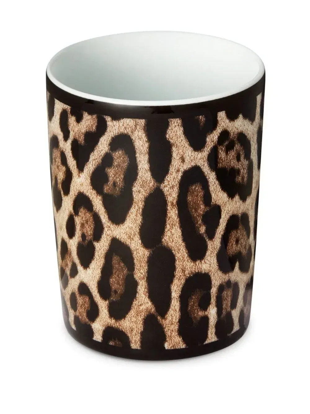 leopard-print porcelain cup