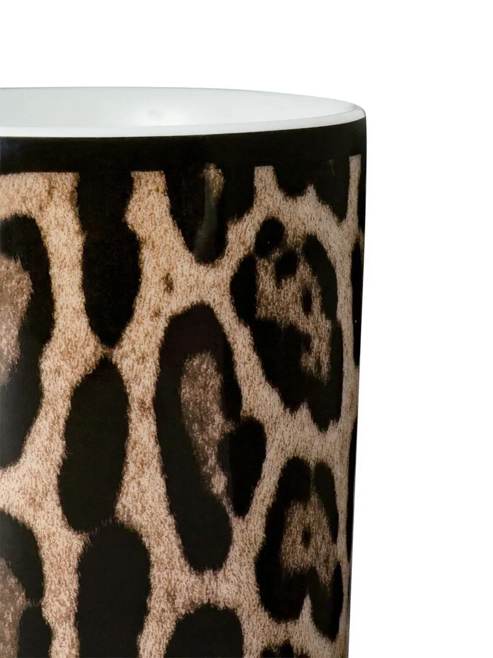 leopard-print porcelain cup