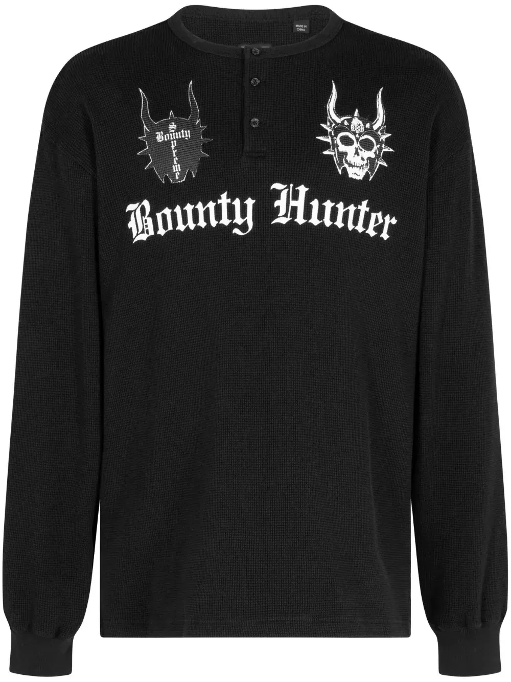x Bounty Hunter Thermal Henley long-sleeve T-Shirt