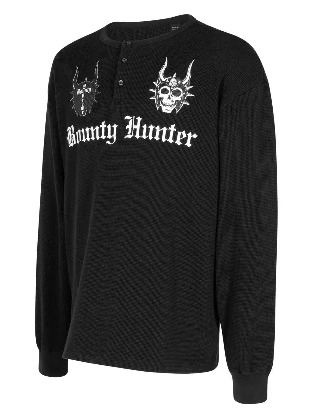 x Bounty Hunter Thermal Henley long-sleeve T-Shirt