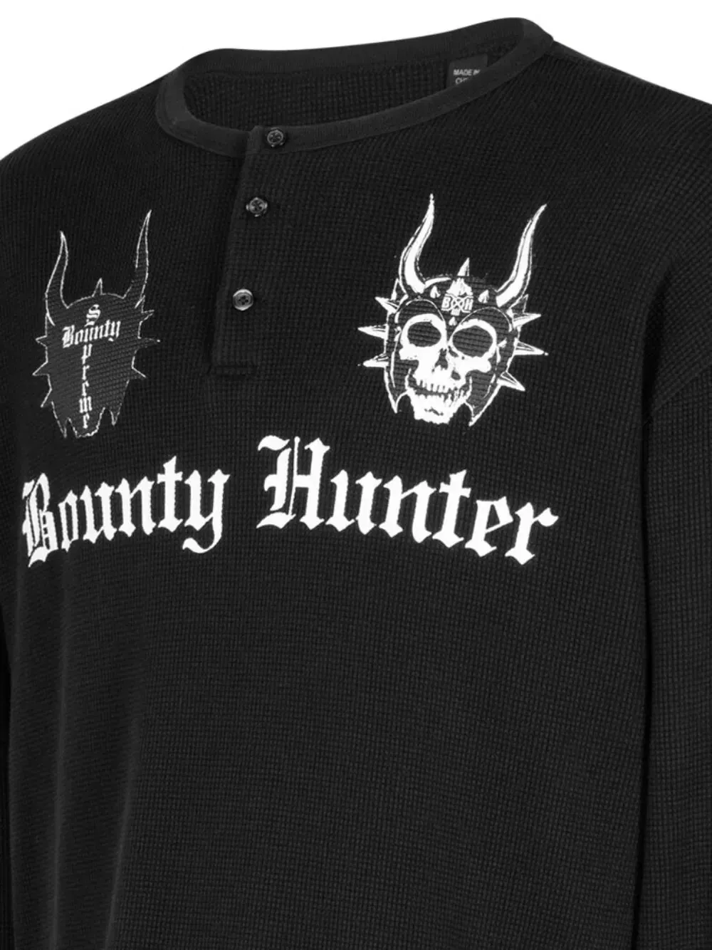 x Bounty Hunter Thermal Henley long-sleeve T-Shirt