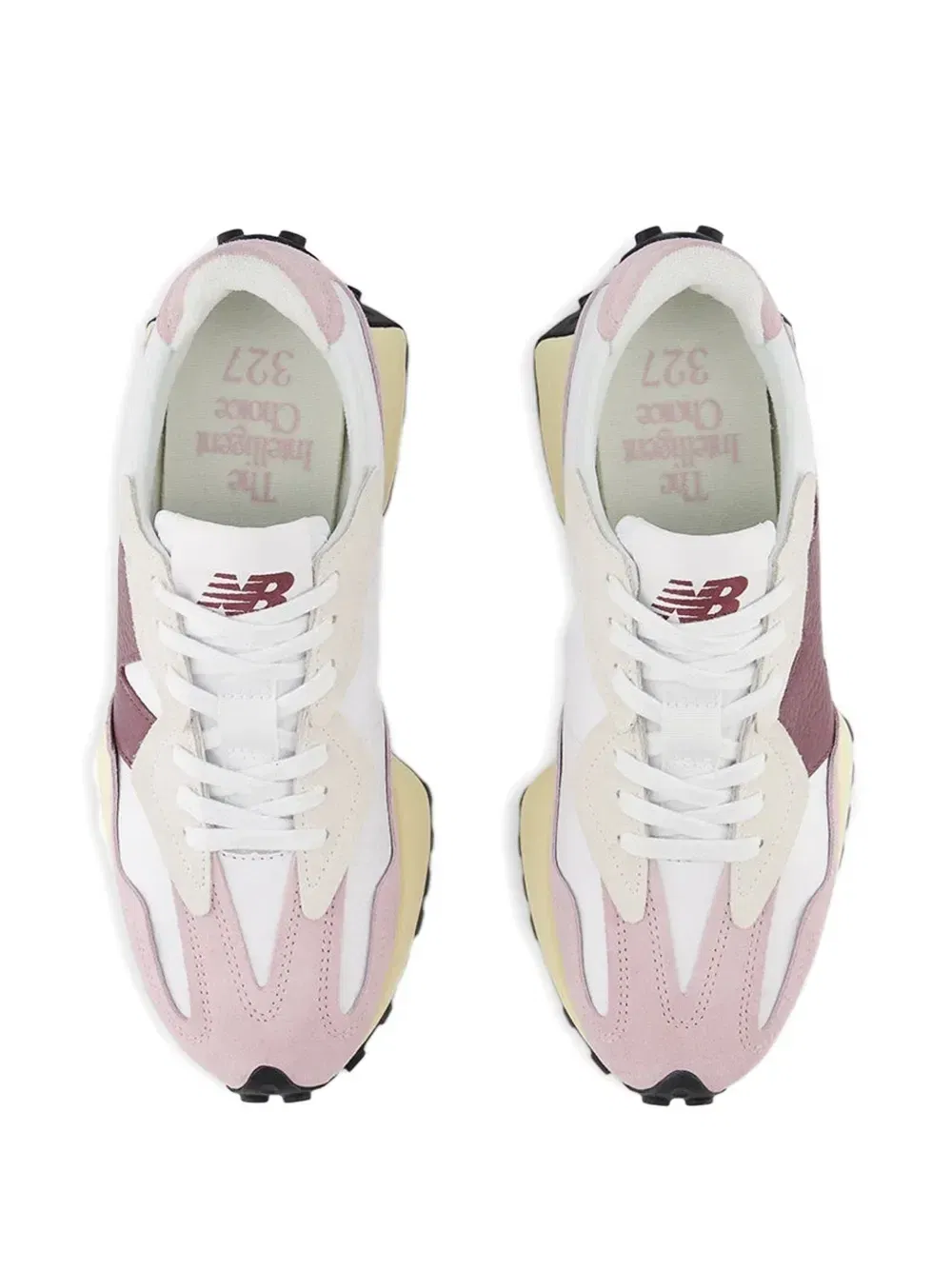 327 "Twilight Haze/Faded Plum" sneakers