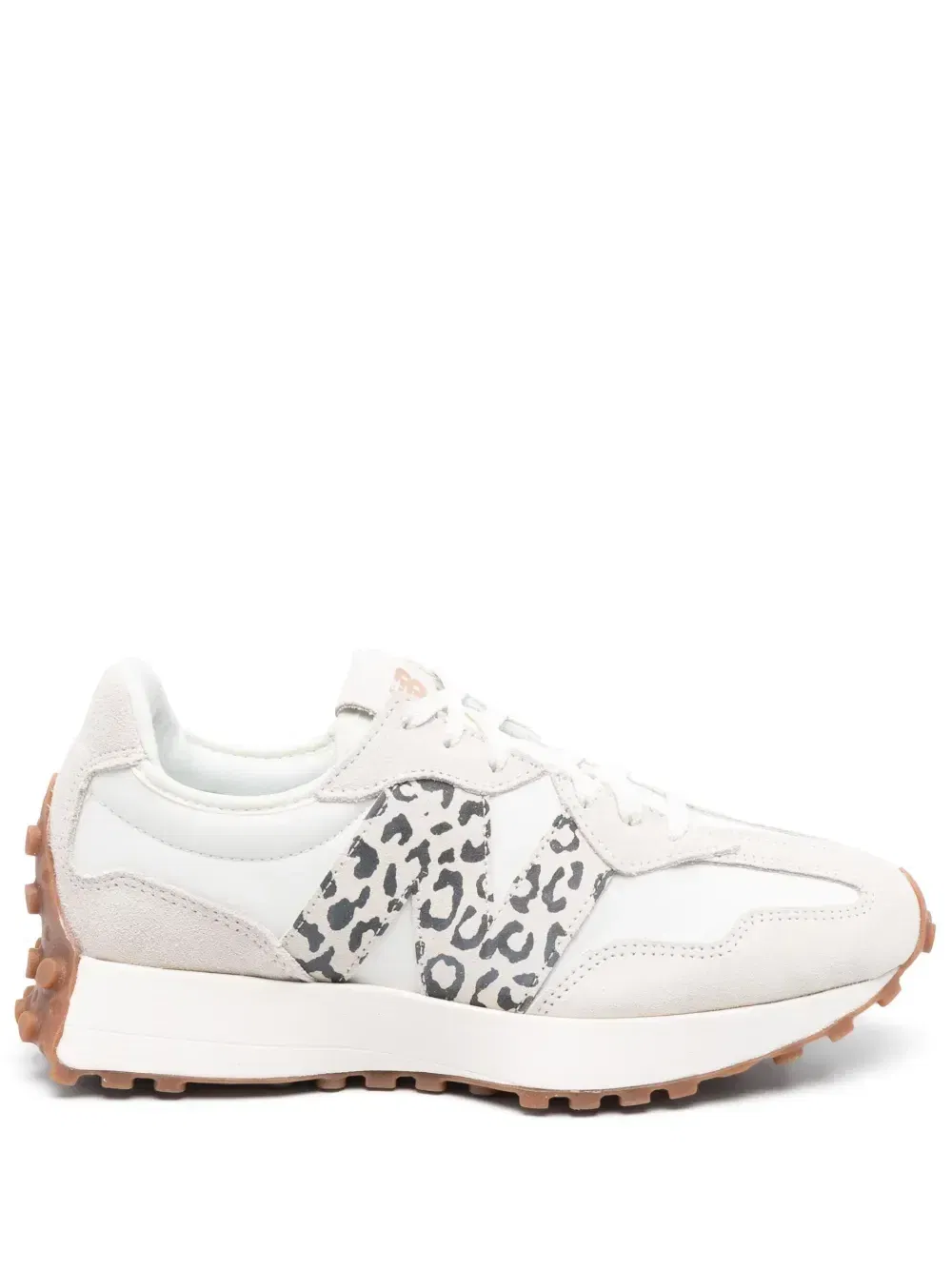 327 leopard-print lace-up sneakers