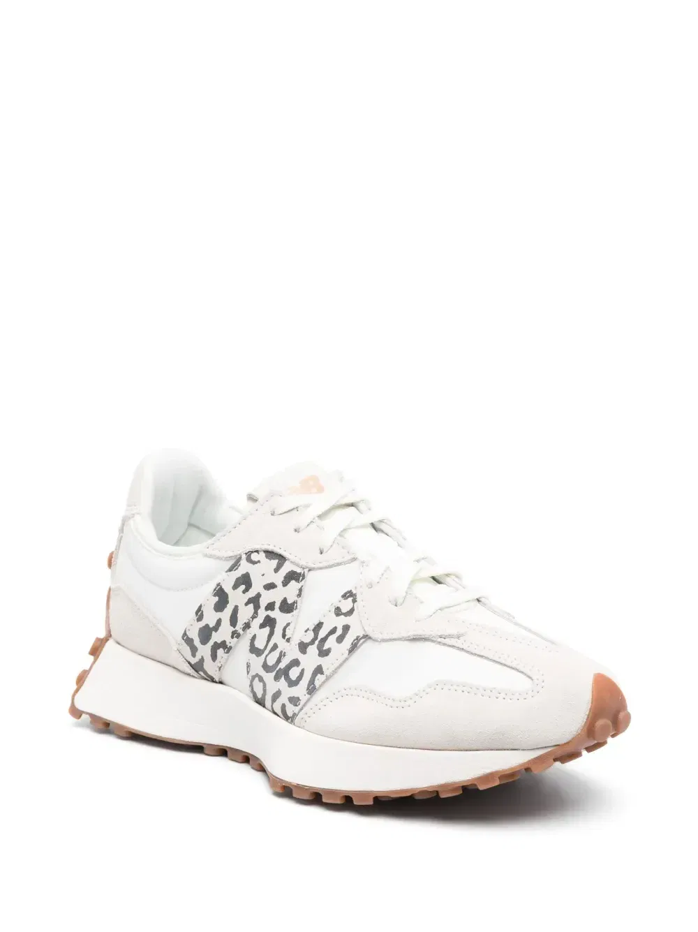 327 leopard-print lace-up sneakers