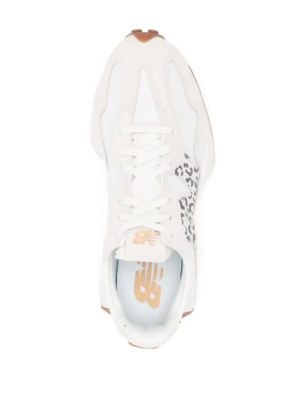 327 leopard-print lace-up sneakers