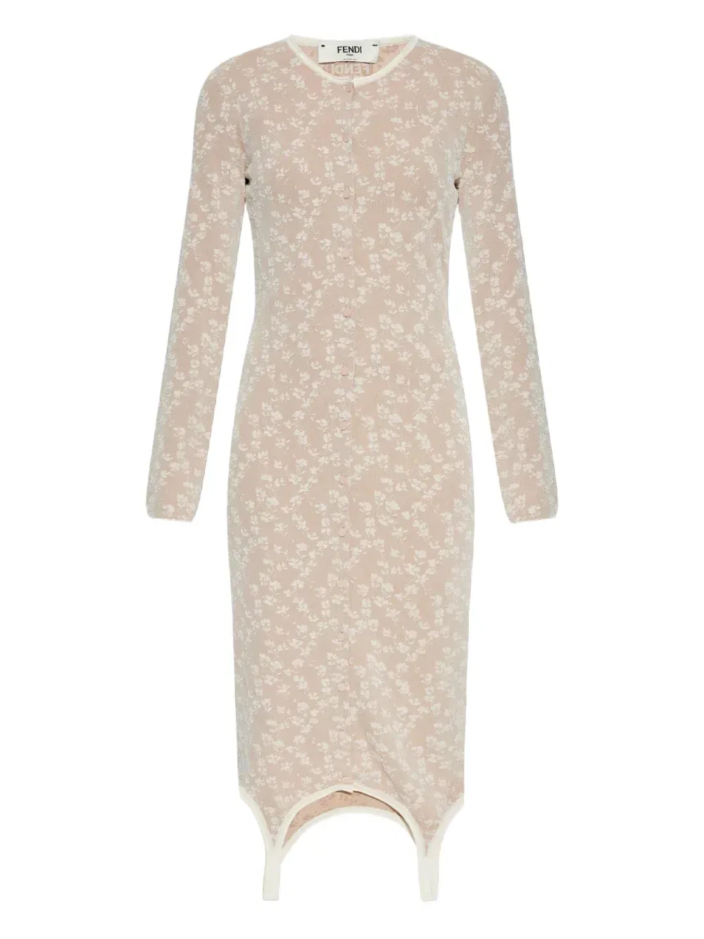 floral-motif dress