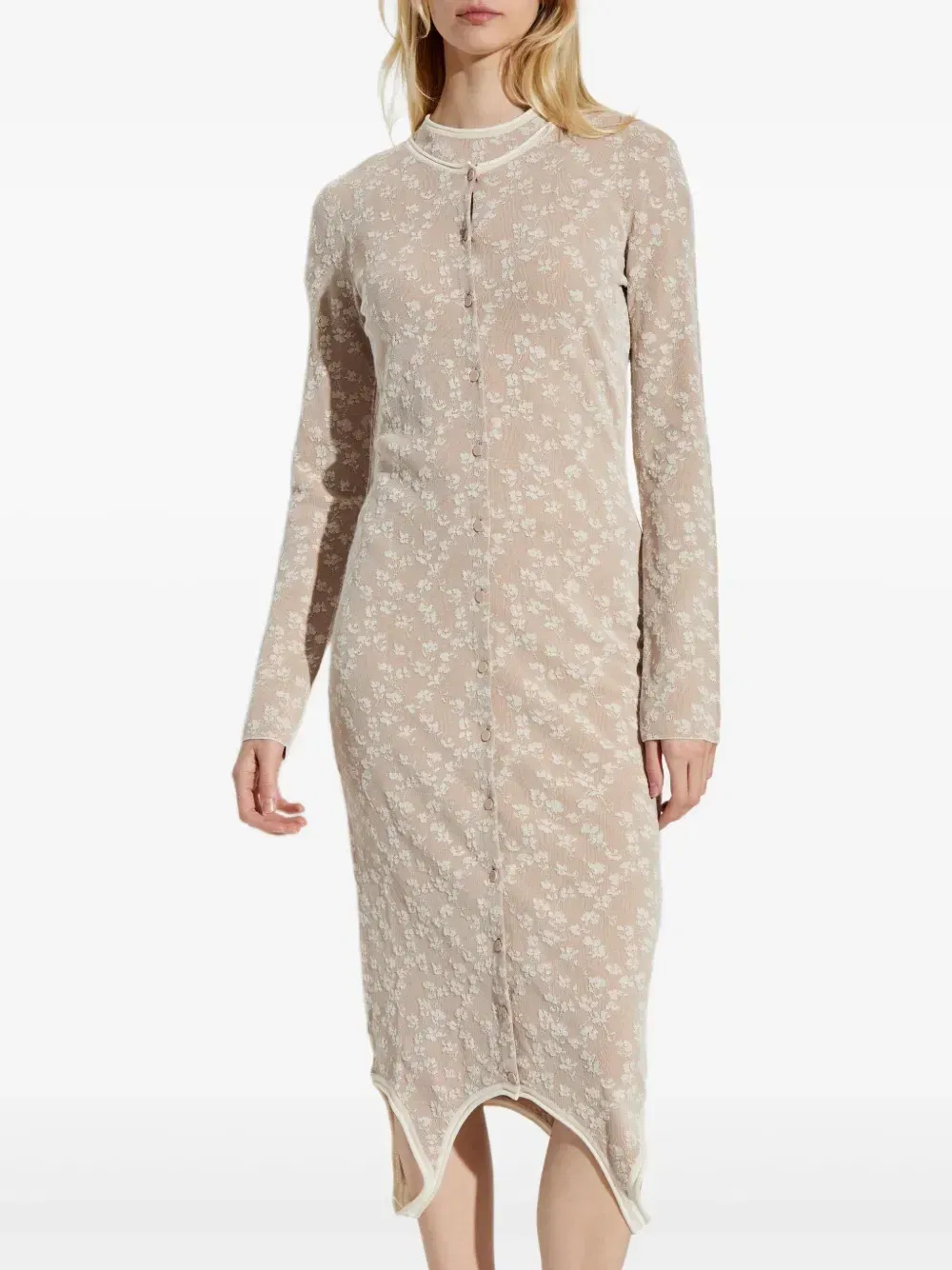 floral-motif dress
