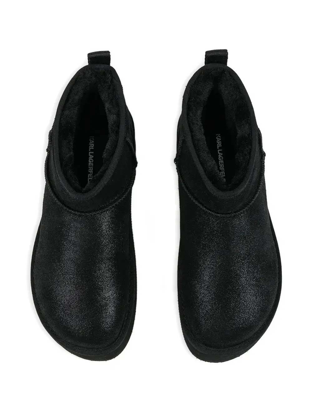Thermo platform ankle boots