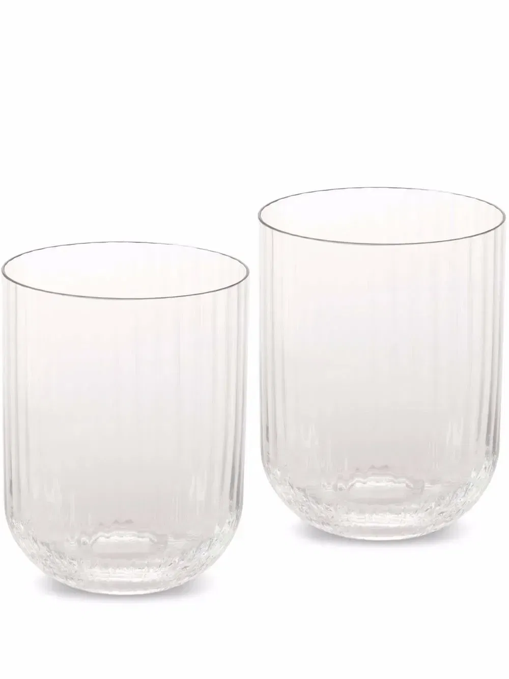 hand-blown Murano beverage glasses