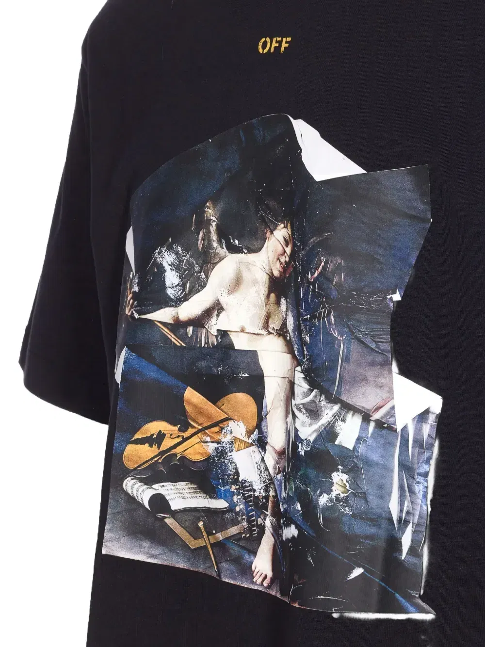 Cupid-print crewneck T-Shirt