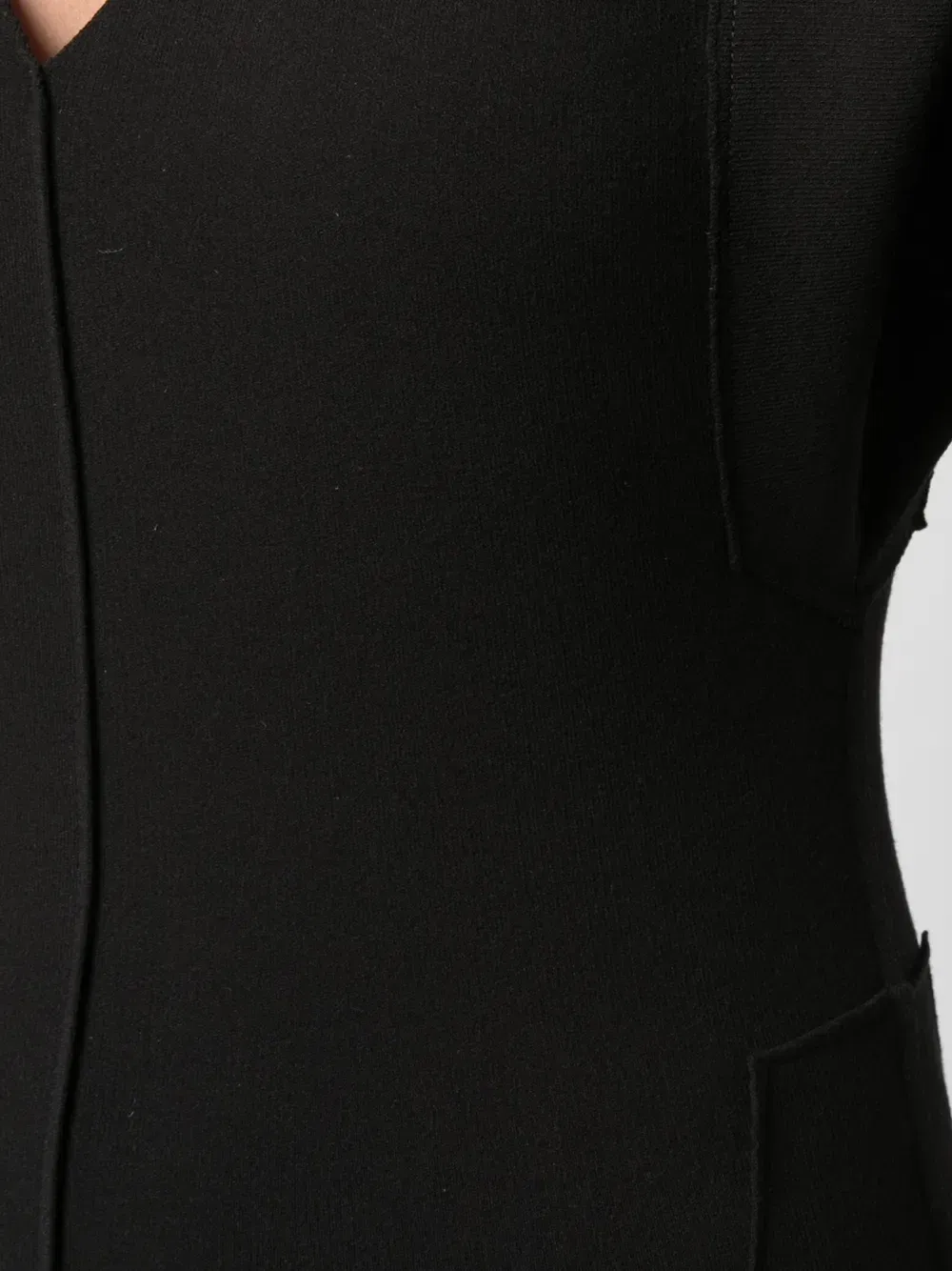 longline V-neck top
