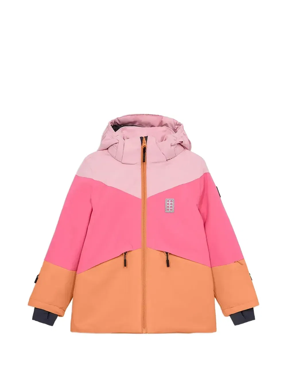 Jested 708 hooded panelled padded jacket