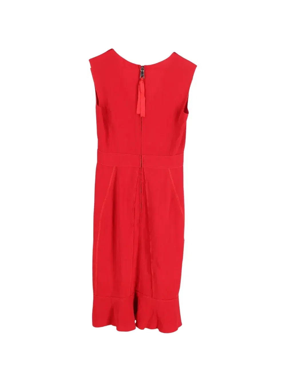 bow v-neck dress