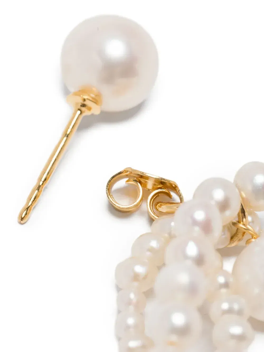 pearl drop earrings