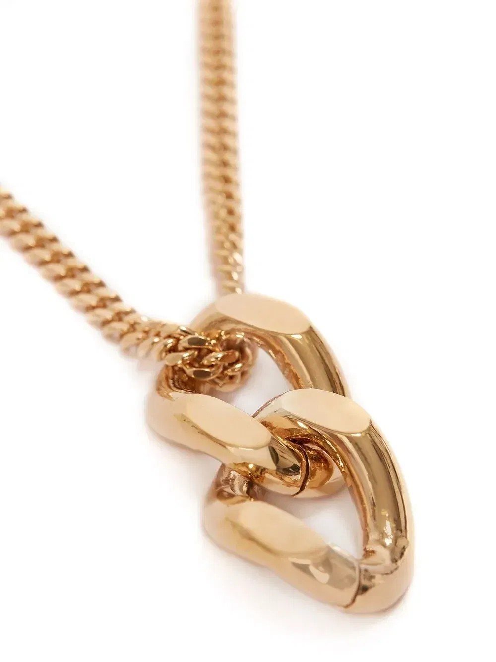 chain-link pendant necklace