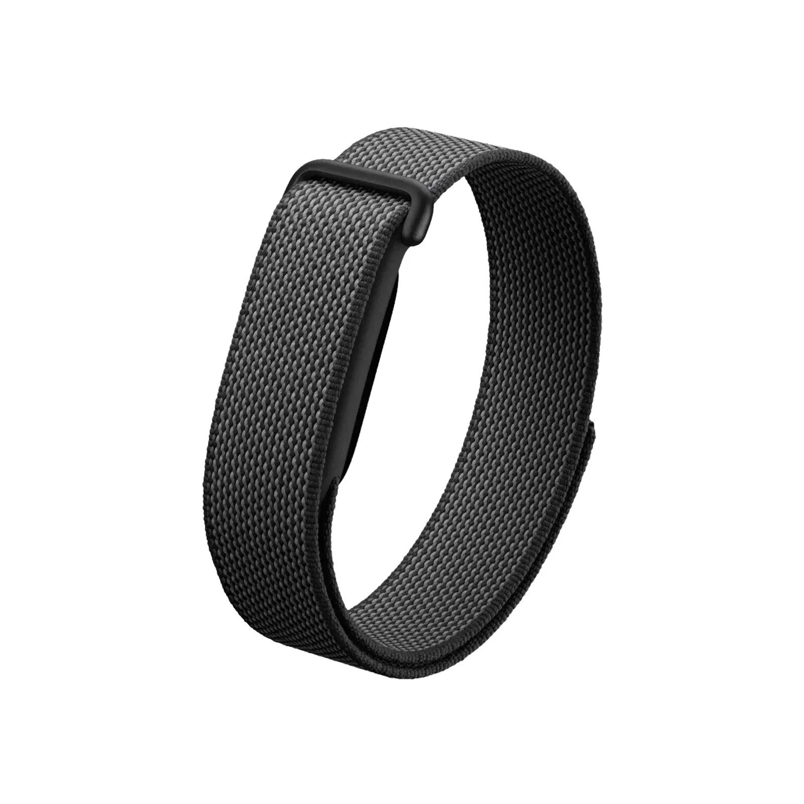 Google Fitbit Air Performance Loop Band Obsidian / Matte Black Stainless Steel Clasp