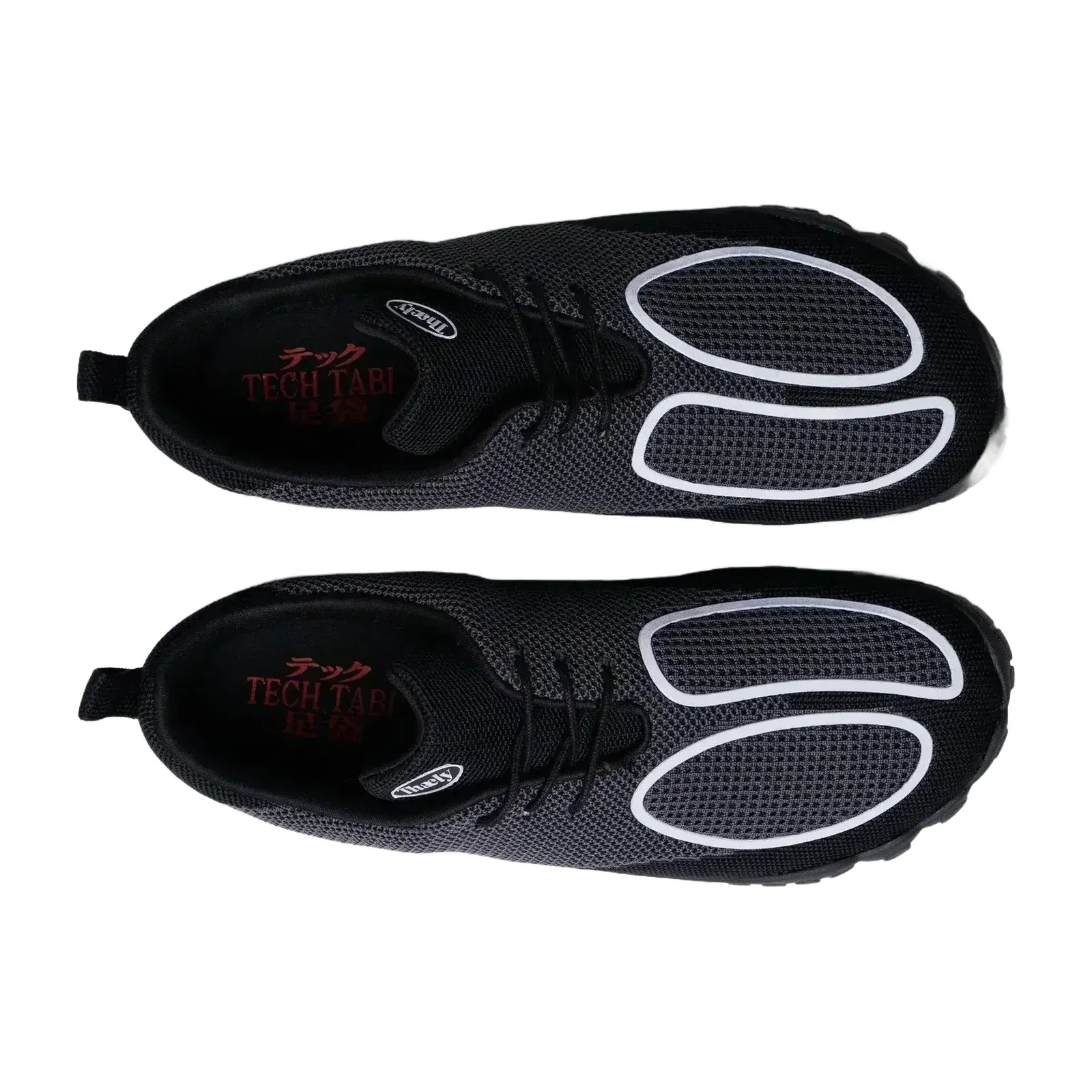 Tech Tabi Carbon Grey | Barefoot Runner