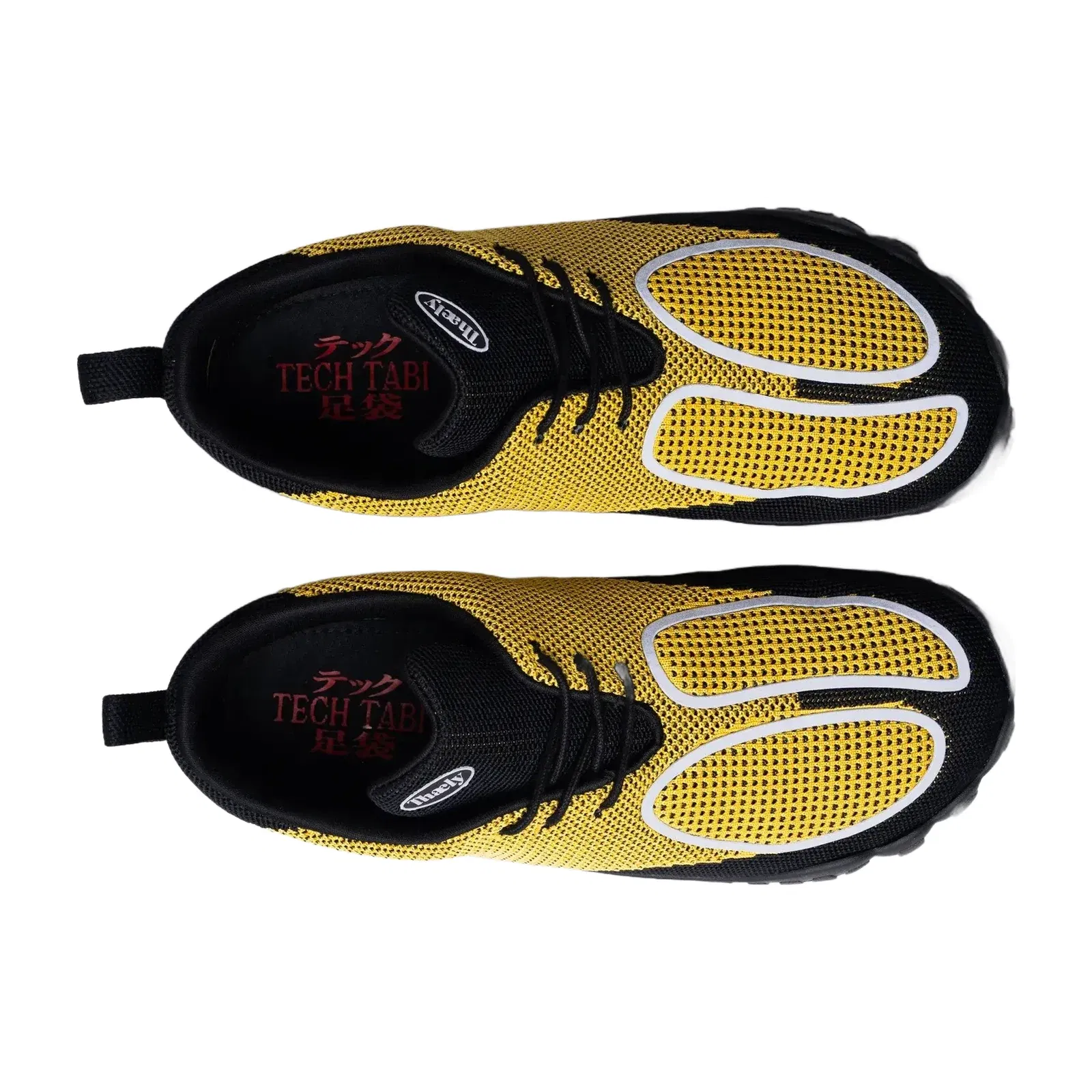 Tech Tabi Sulfur Yellow | Barefoot Runner
