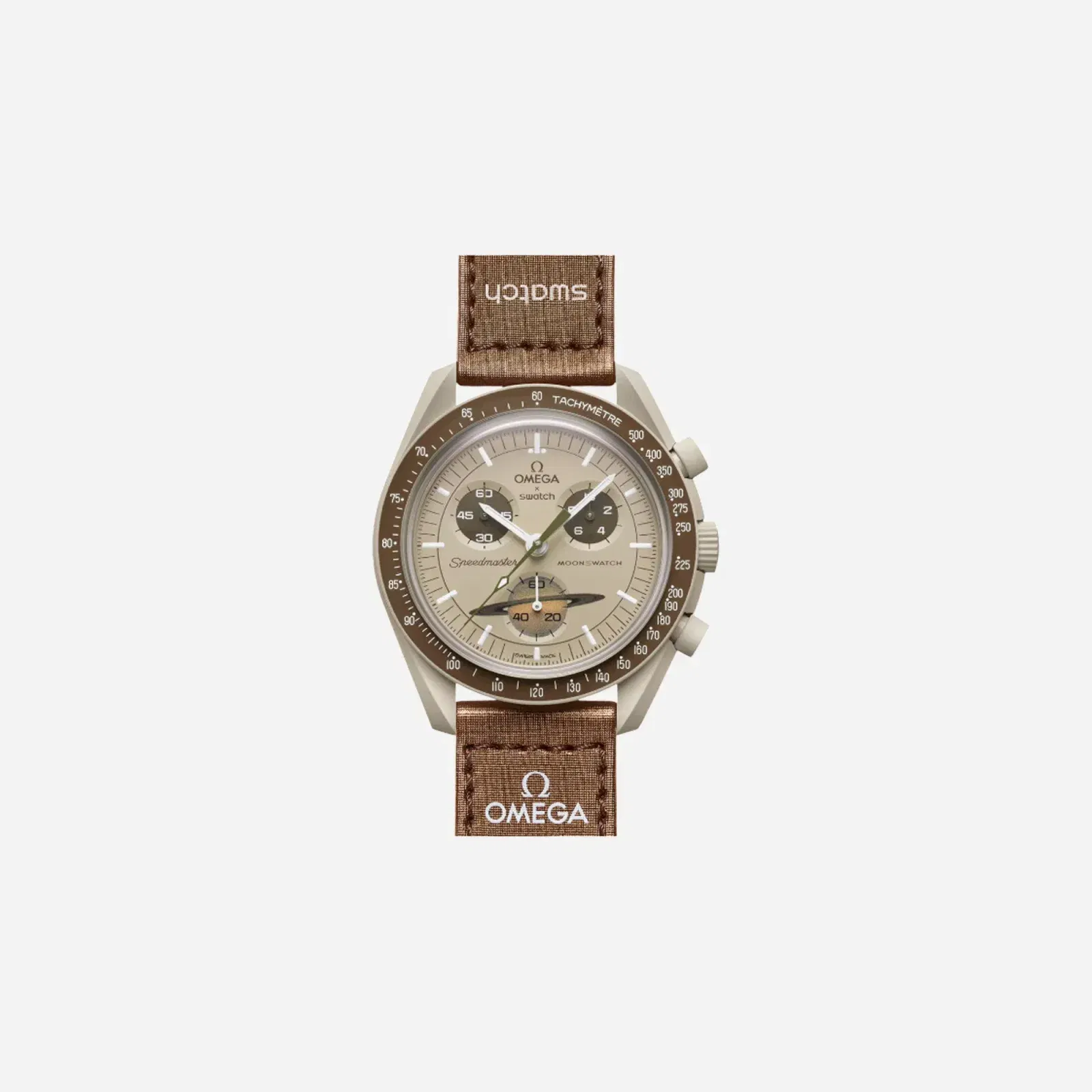 Swatch x Omega Bioceramic Moonswatch Mission to Saturn SO33T100