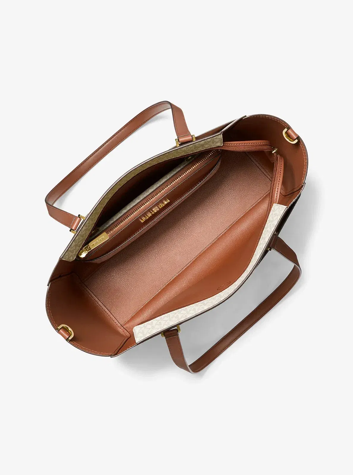 Michael Kors Maisie Large Logo 3-in-1 Tote Bag Vanilla