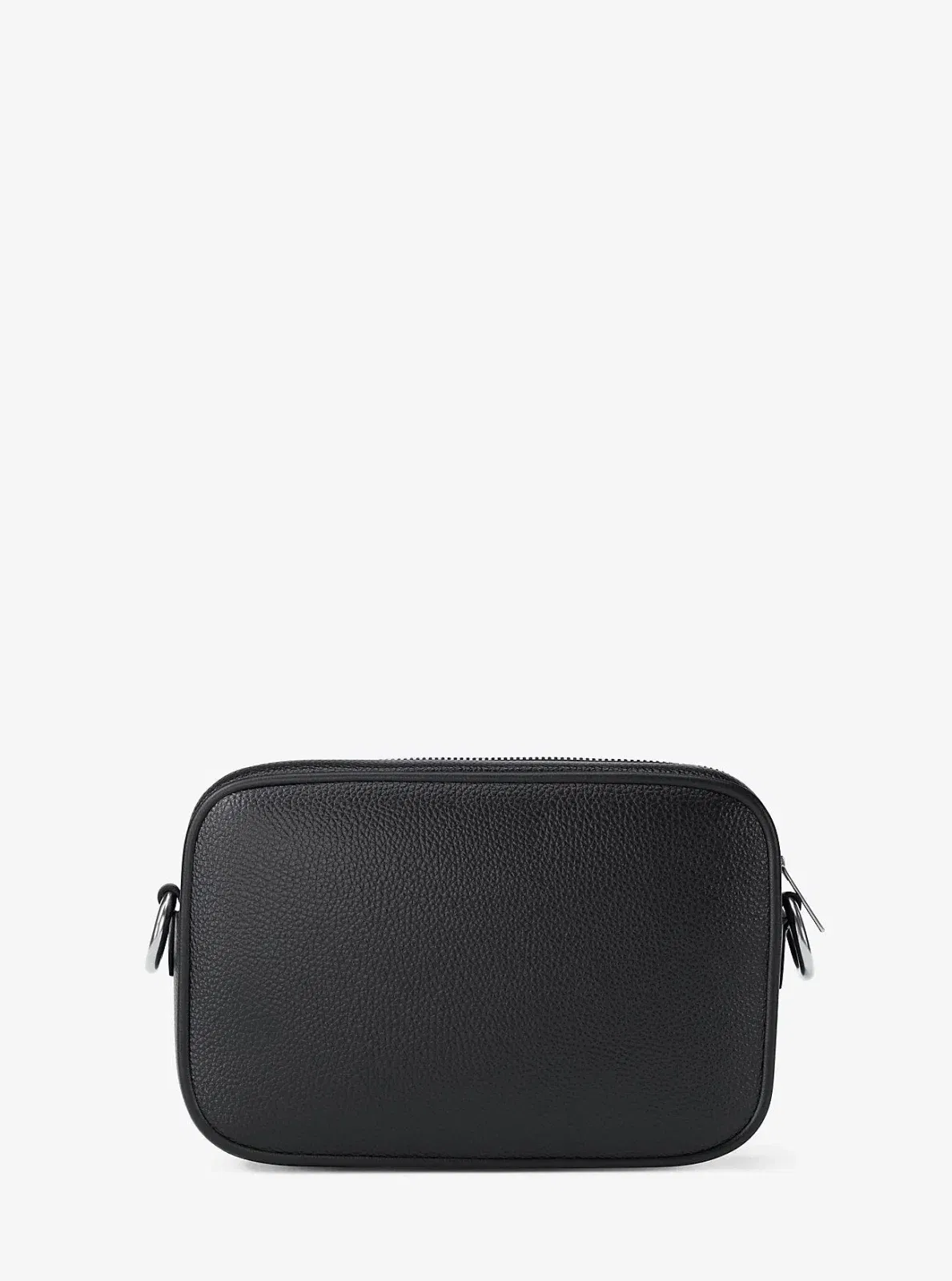 Michael Kors Jet Set Pebbled Leather Camera Crossbody Bag Black