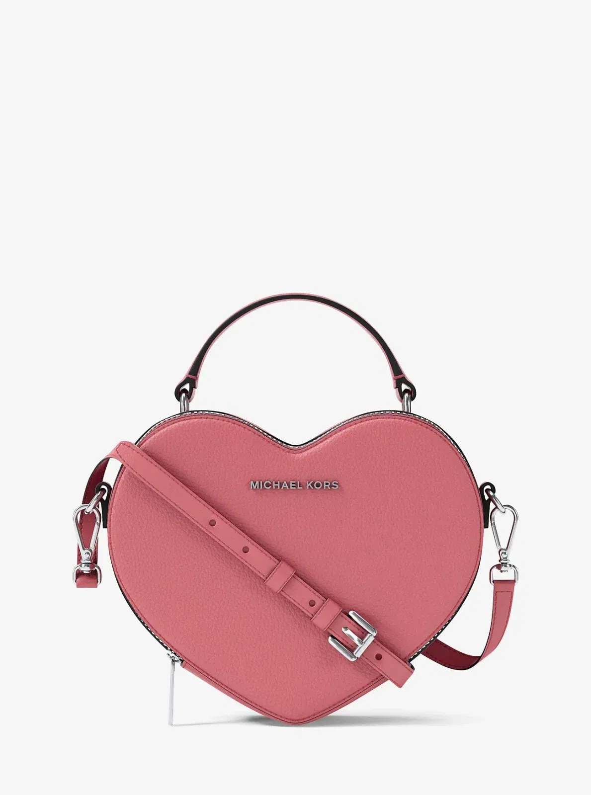 Michael Kors Jet Set Small Heart Crossbody Bag Hibiscus