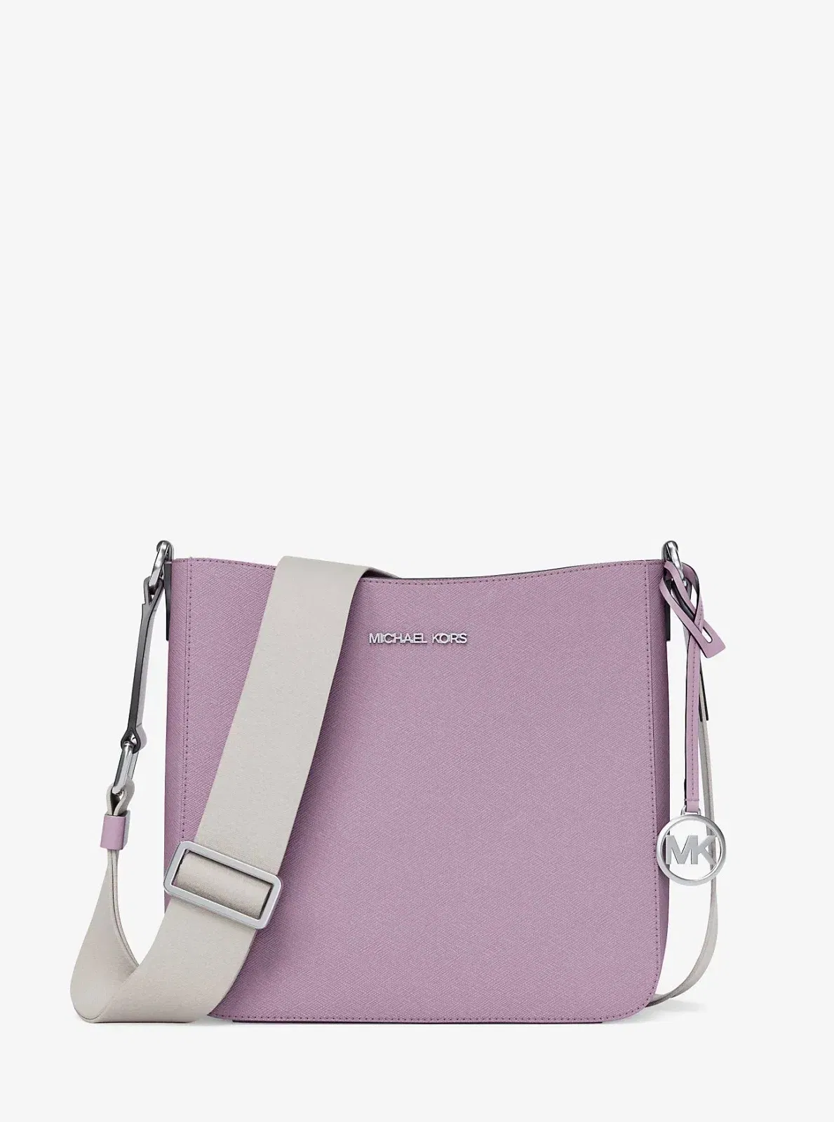 Michael Kors Jet Set Travel Small Messenger Bag Lt Quartz