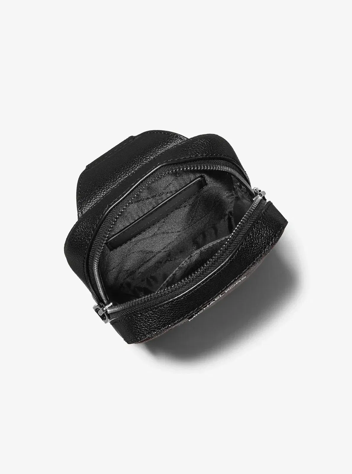Michael Kors Cooper Medium Graphic Logo Sling Pack Bright Wht