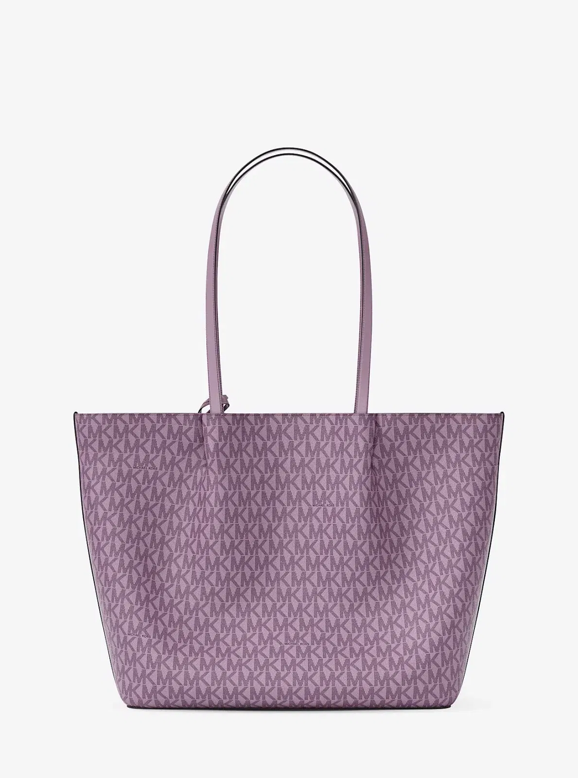 Michael Kors Carson Large Signature Logo Tote Bag Lt Quartz