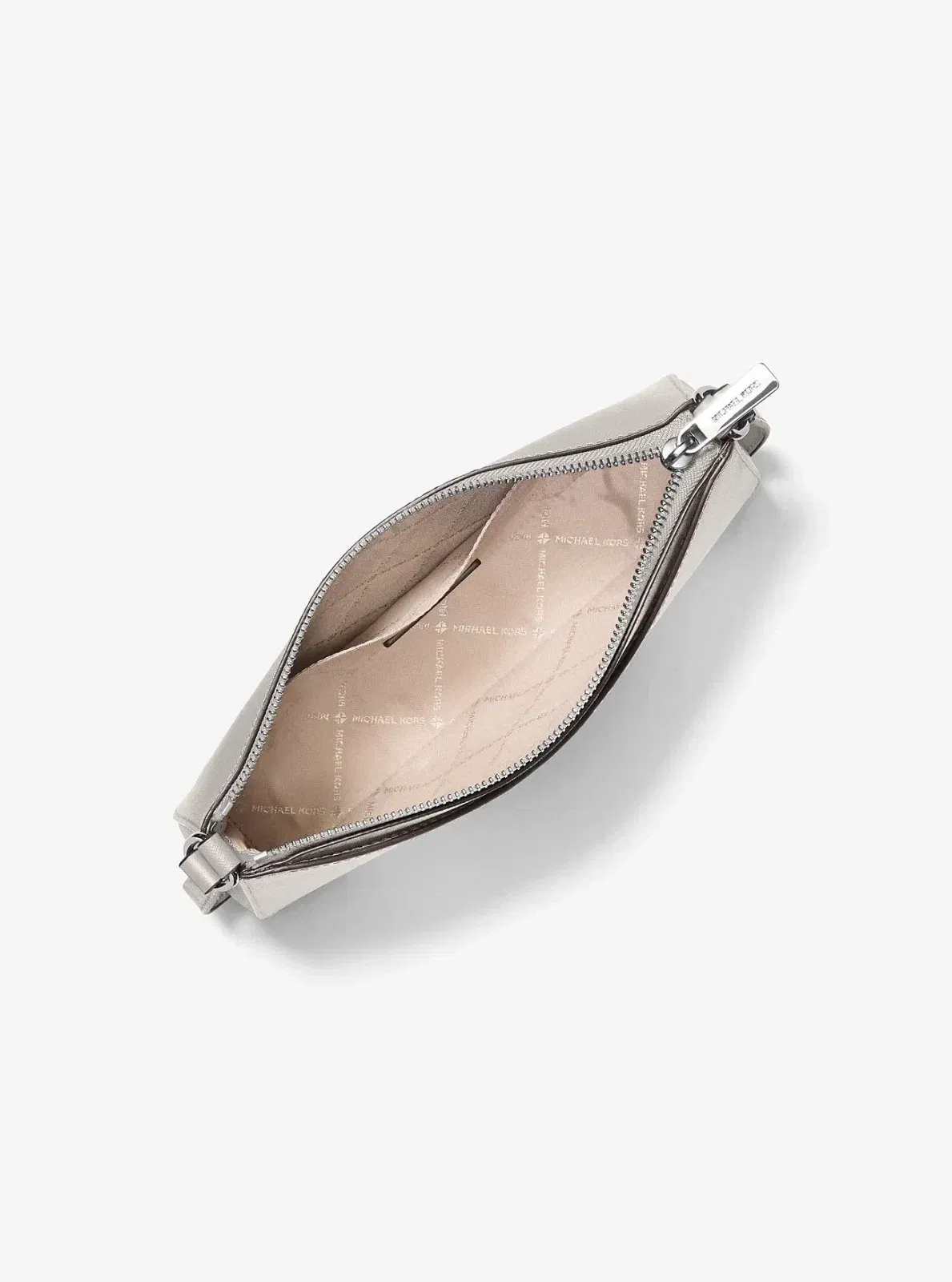 Michael Kors Arden Medium Crossbody Bag Pearl Grey