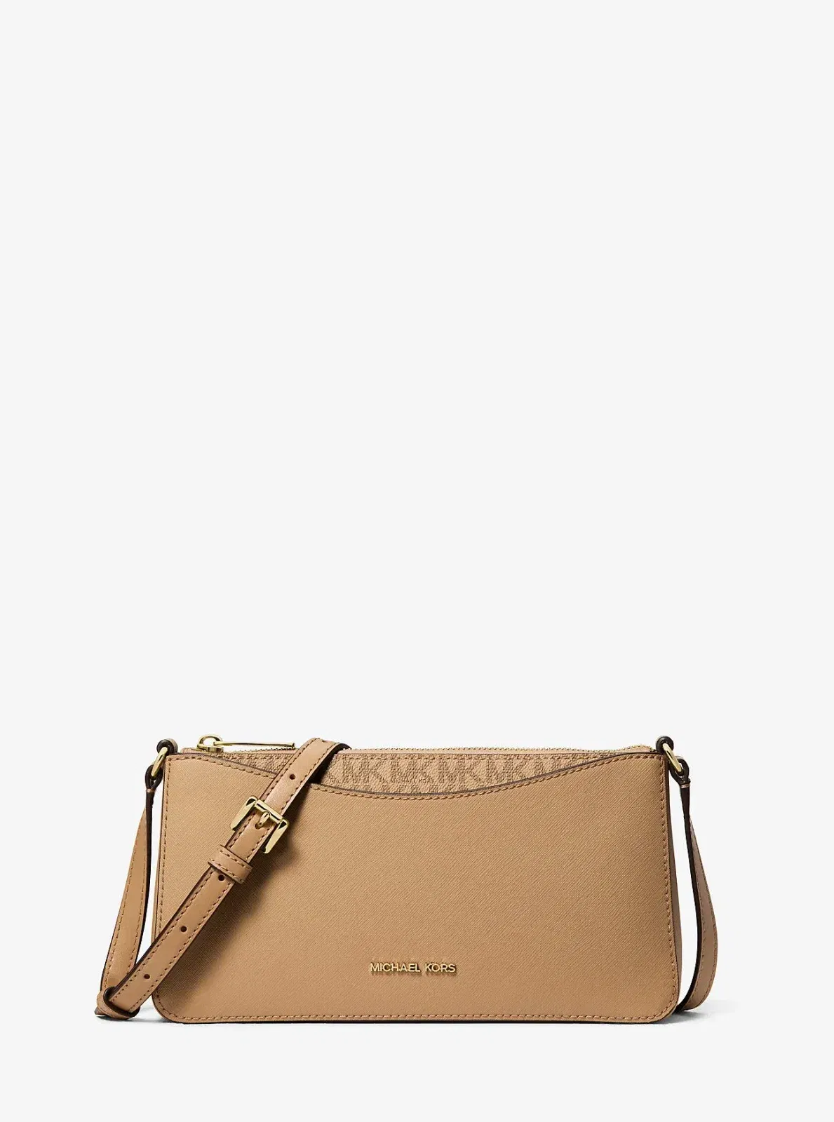 Michael Kors Arden Medium Crossbody Bag Camel