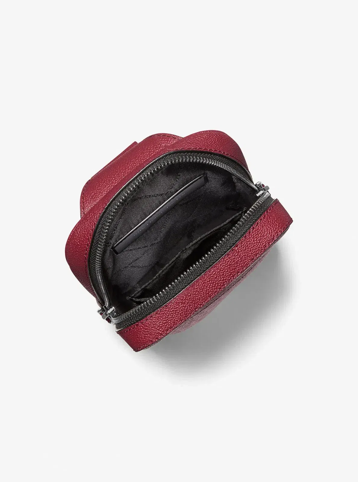 Michael Kors Cooper Medium Signature Logo Sling Pack Cherry