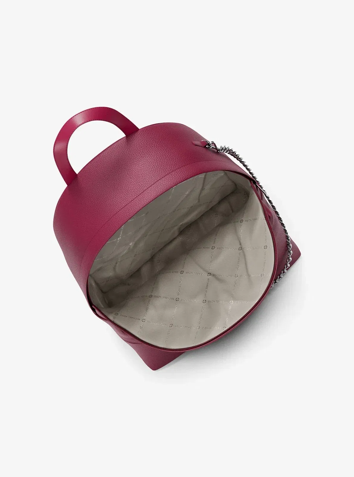 Michael Kors Slater Medium Backpack Dk Raspberry