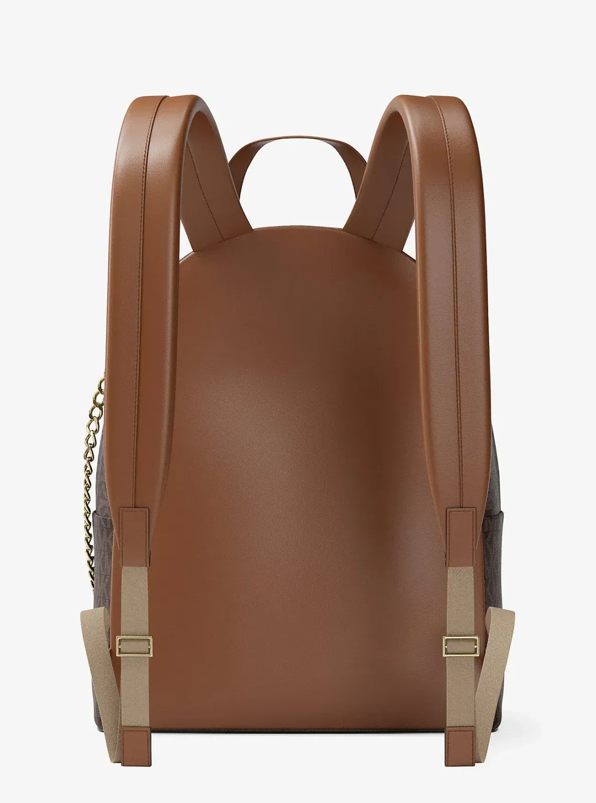 Michael Kors Slater Medium Signature Logo Backpack Brown