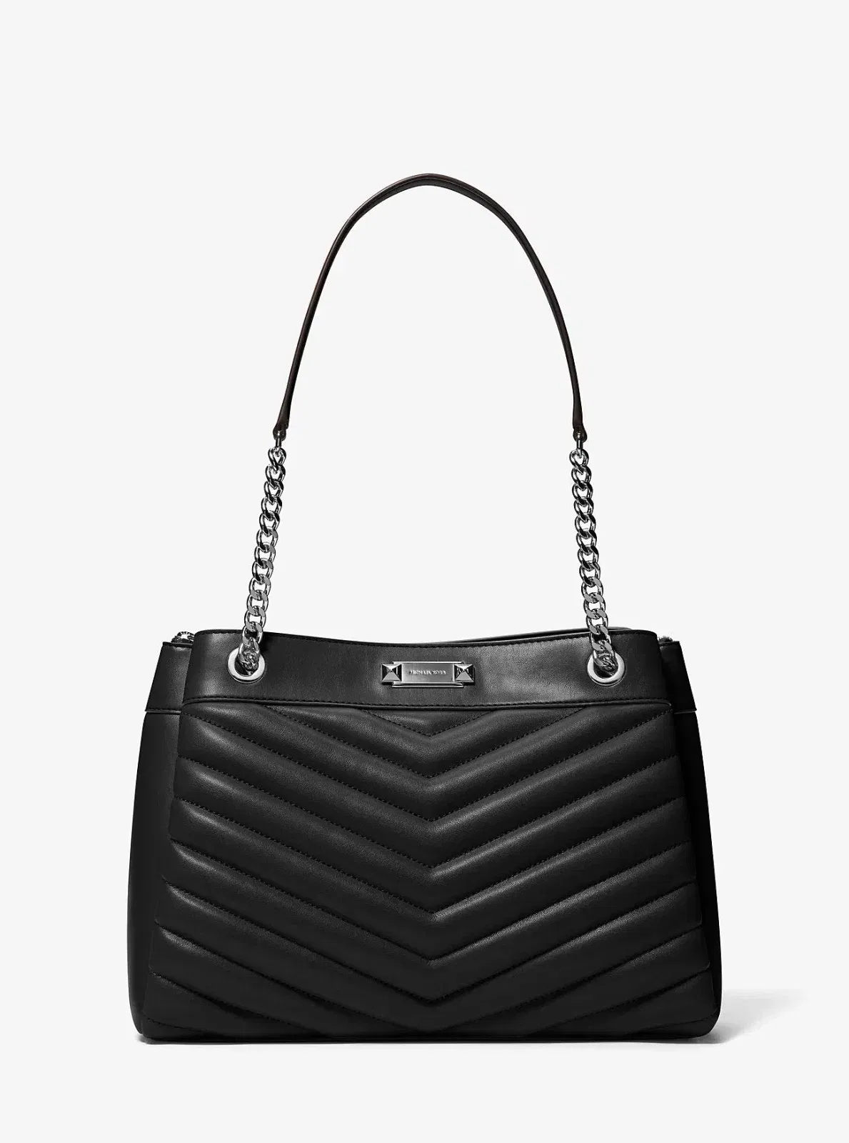 Michael Kors Whitney Medium Quilted Tote Bag Black