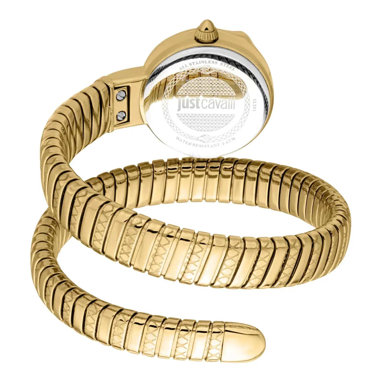 Cerchio Snake Yellow Gold Bottle Green