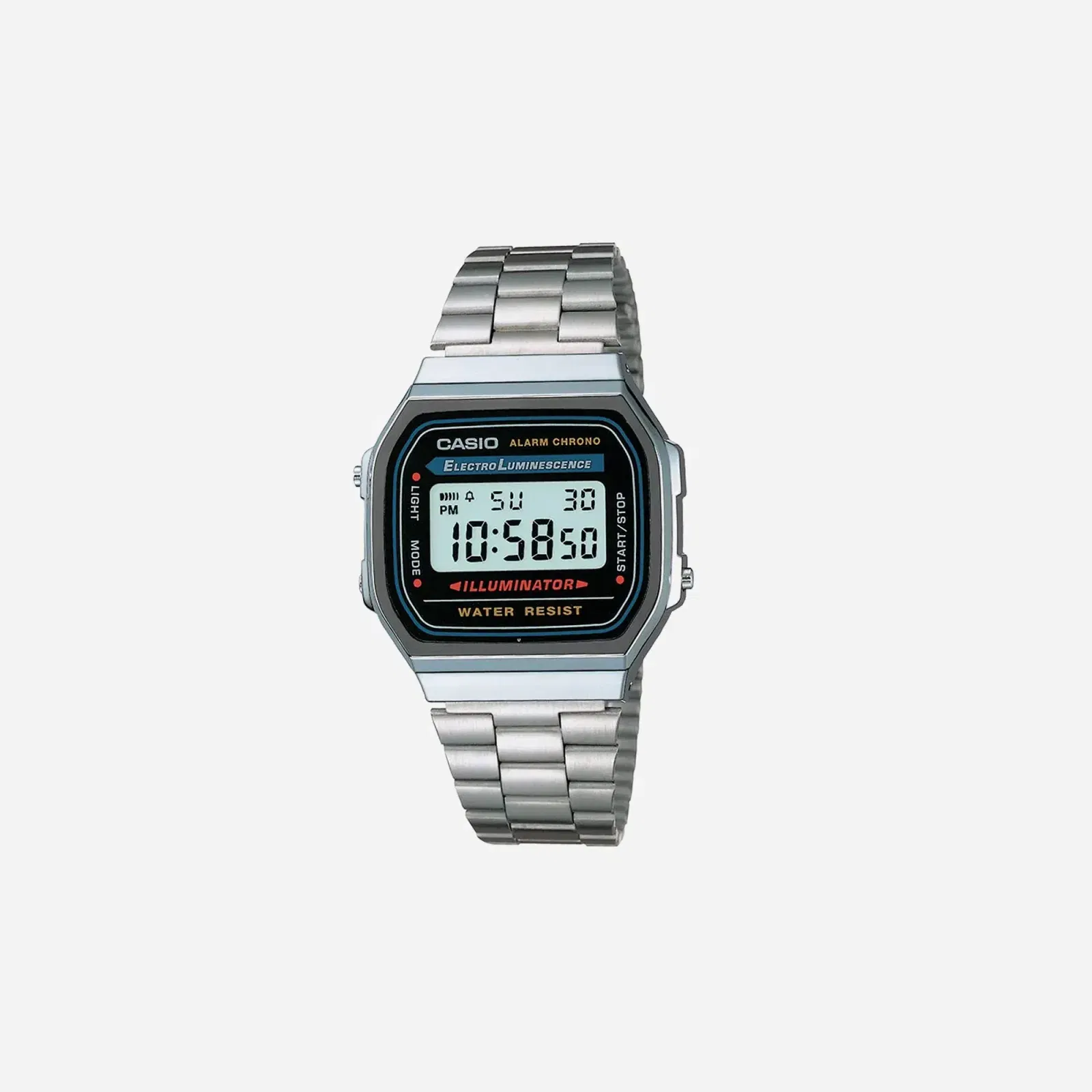 Casio Vintage A168WA-1WDF Blue Dial