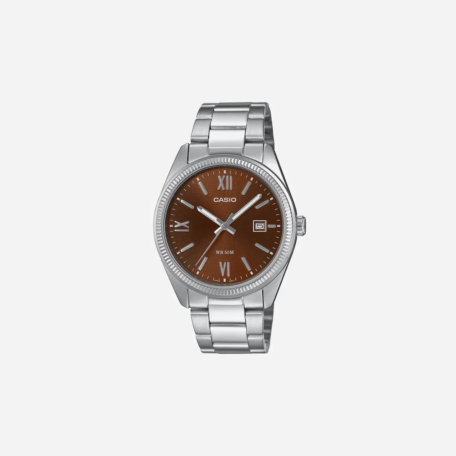 Casio Enticer Brown Dial Analog Watch